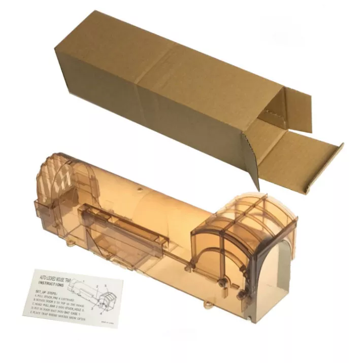 Custom Safe Plastic Rat Trap, Humane Catch Box, Humane Nontoxic Mouse Trap